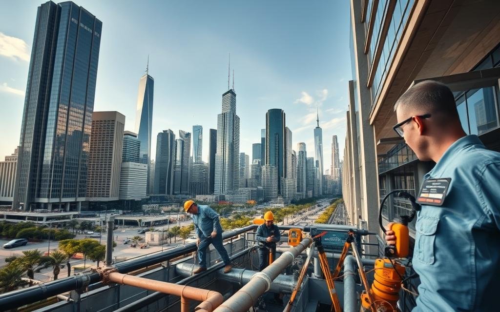 كشف تسربات أبحر الشمالية